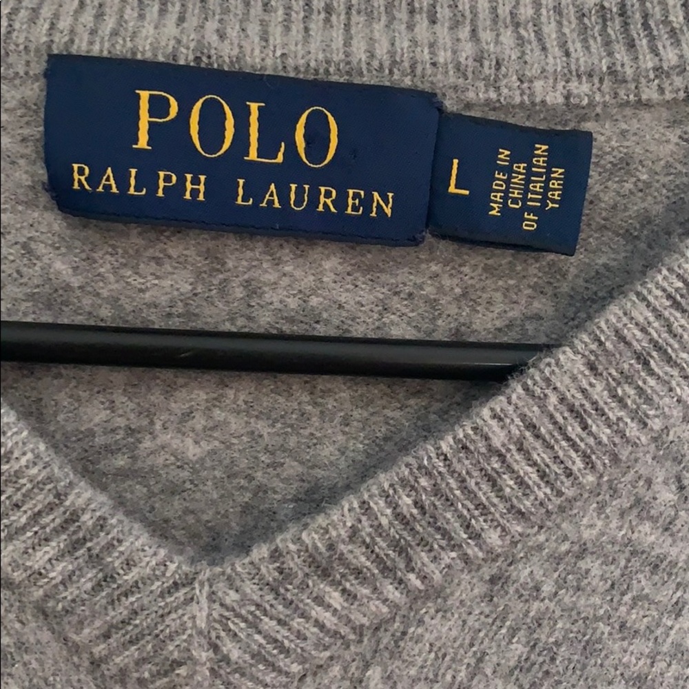 Polo Ralph Lauren Grey pullover - Picture 3 of 3